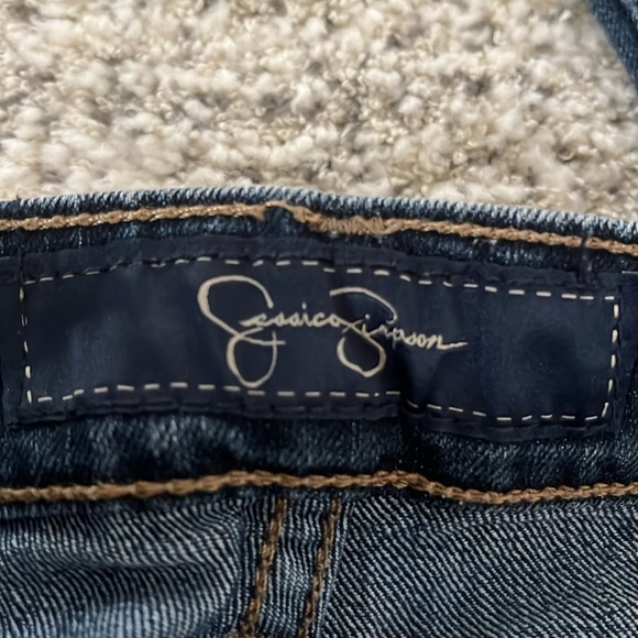 Jessica Simpson sz 28 Forever Skinny dark wash jeans. Smoke/Pet free home - Picture 5 of 6